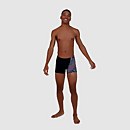 Men's ColourRipple Digital V-Cut Aquashort Black