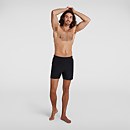 Men's Printed Trim 16" Watershort Black