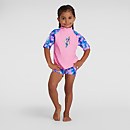 Kleinkind Mädchen Sun Protection Top & Shorts in Pink