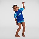 Haut de protection solaire et short Bébé garçon Bleu