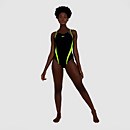 Women's Splice Muscleback Swimsuit Black