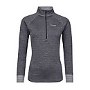 Women's Thermal Tech Tee Long Sleeve Baselayer - Grey