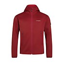 Men's Pravitale Mountain 2.0 Hooded Fleece Jacket - Red