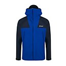 Men's Athunder Gore-tex Waterproof Jacket - Blue / Yellow / Dusk