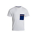 Men's Drakestone Pocket Tee - White / Blue