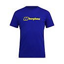 Men's Big Logo Short Sleeve T-Shirt - Purple