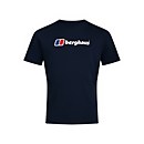 Men's Organic Big Classic Logo T-Shirt - Blue