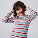 Long Sleeve Stripe Ringer T-shirt