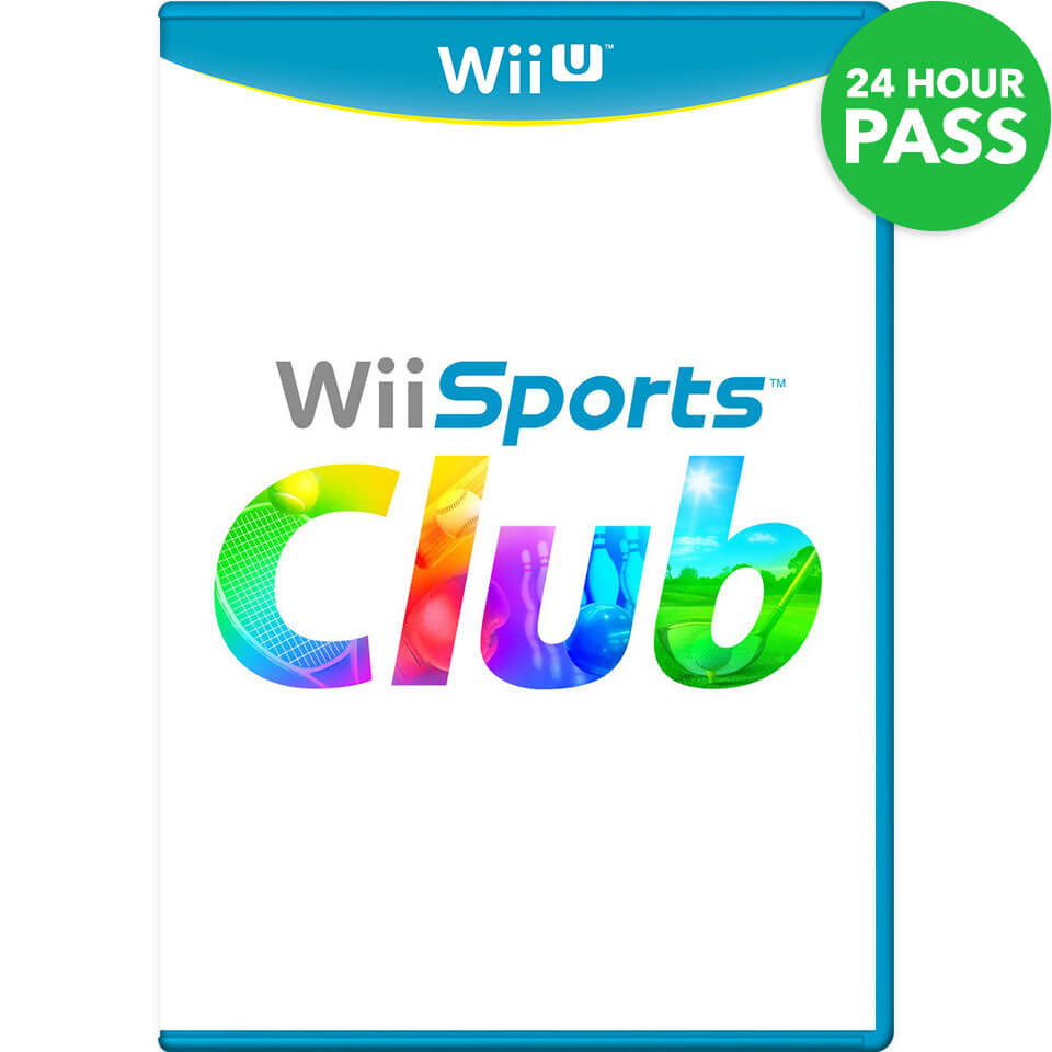 wii sports club pass 24hr