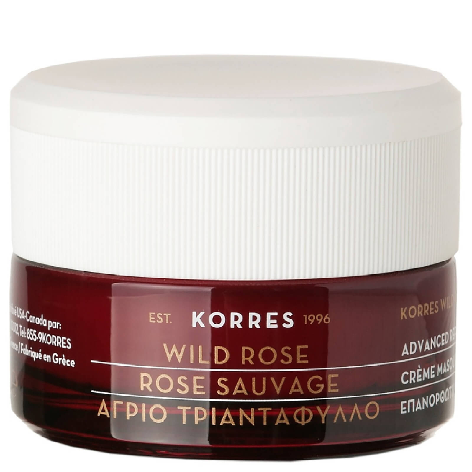 korres wild rose night cream