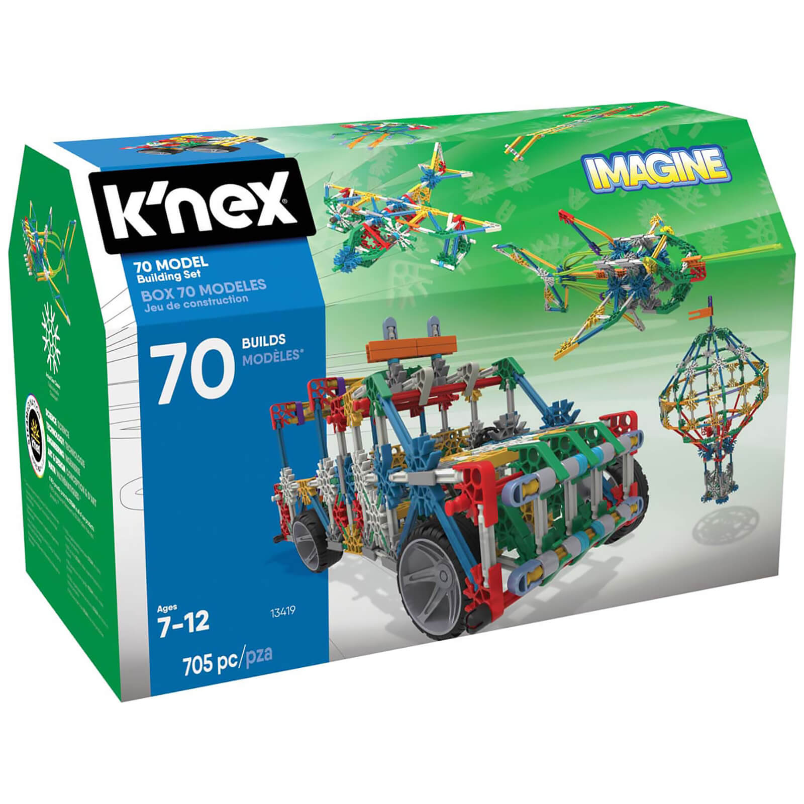 K Nex 70 Model Building Set Toys Zavvi Espana