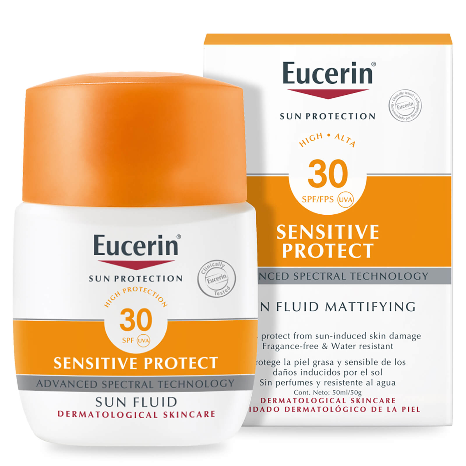 sun face fluid mattifying spf 30