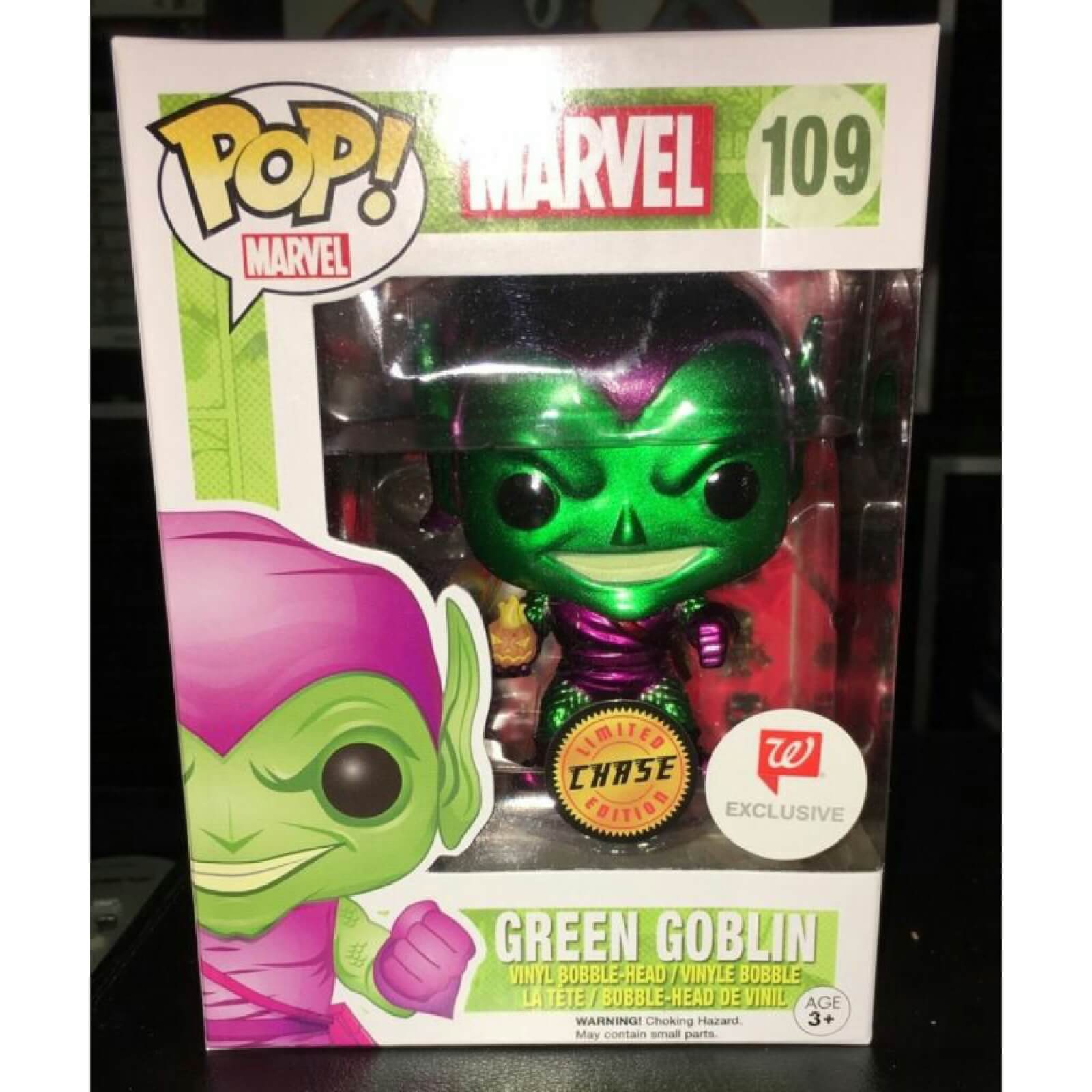 funko pop green goblin chase