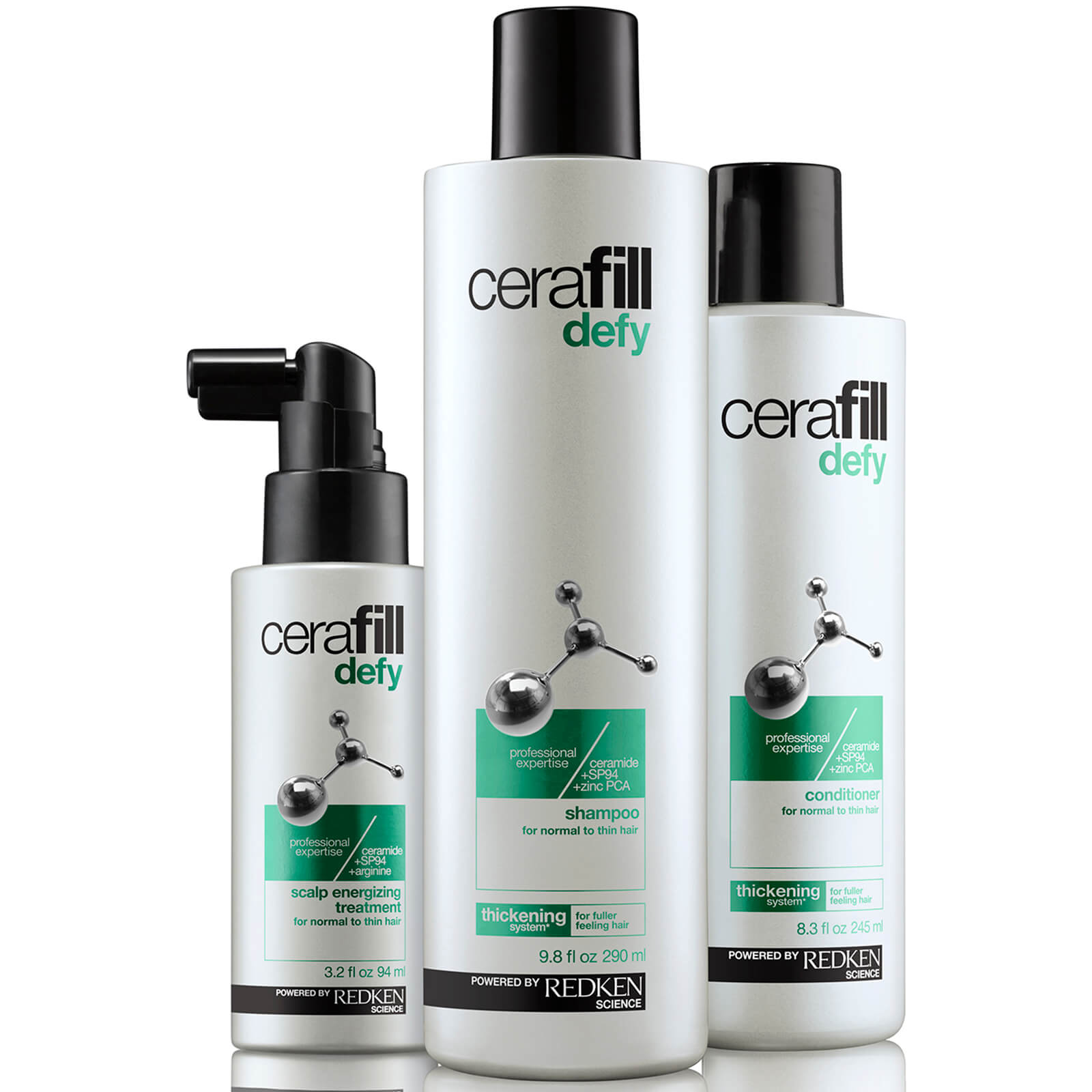 Redken Cerafill Defy Kit For Normal To Thinning Hair 22 3oz Skinstore