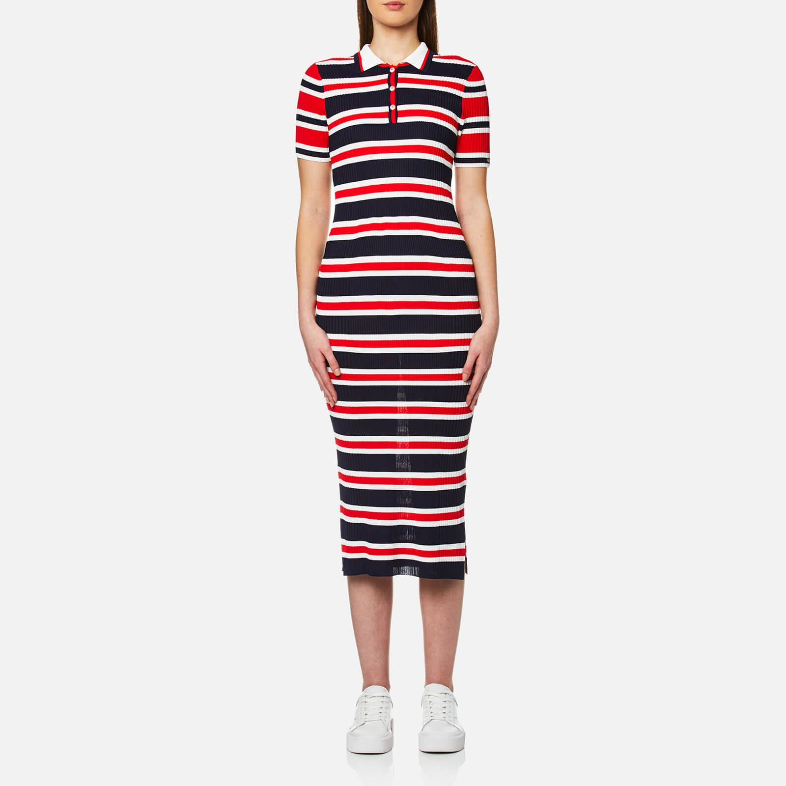 tommy hilfiger striped polo dress