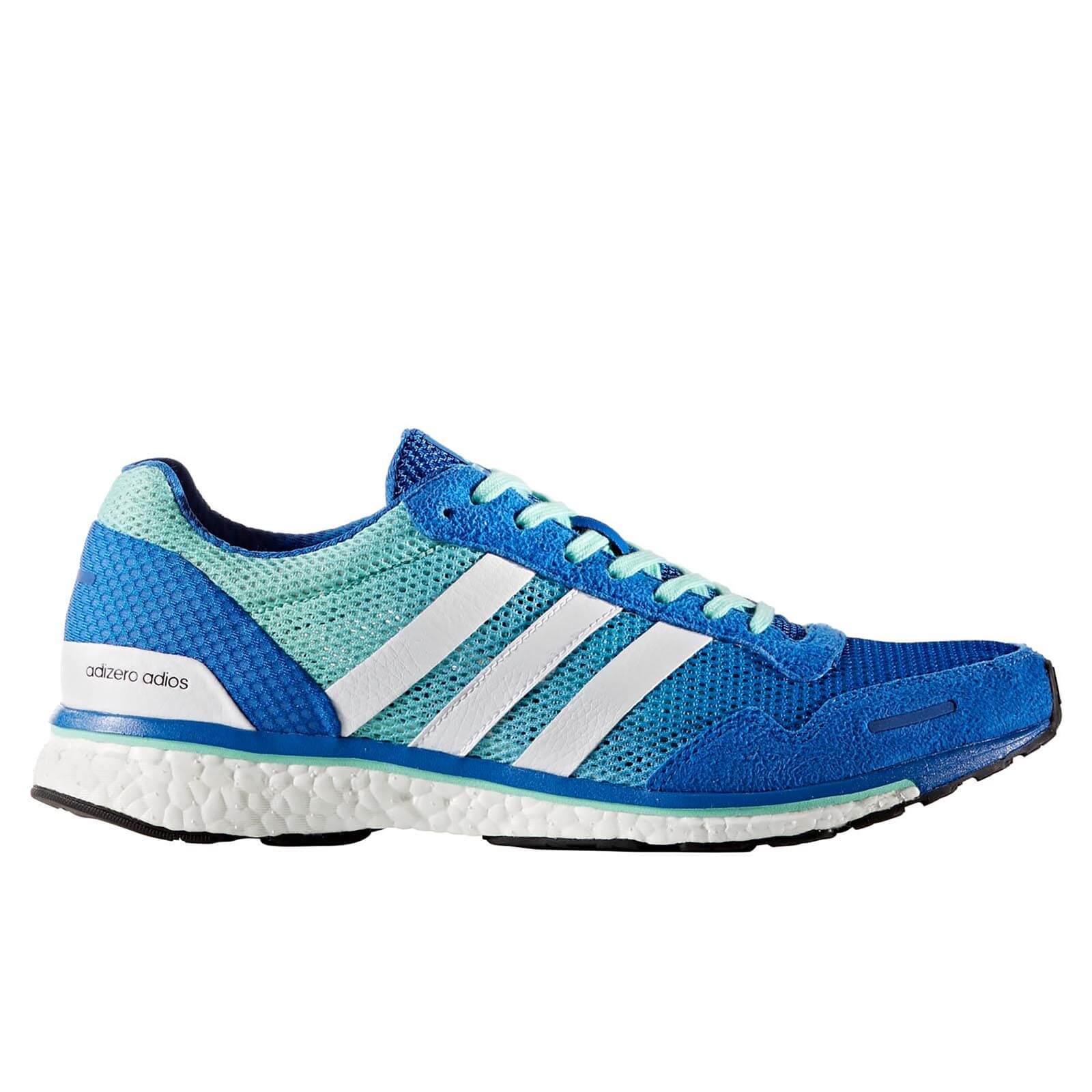 adidas Men's Adios 3 Running Shoes - Blue | ProBikeKit UK