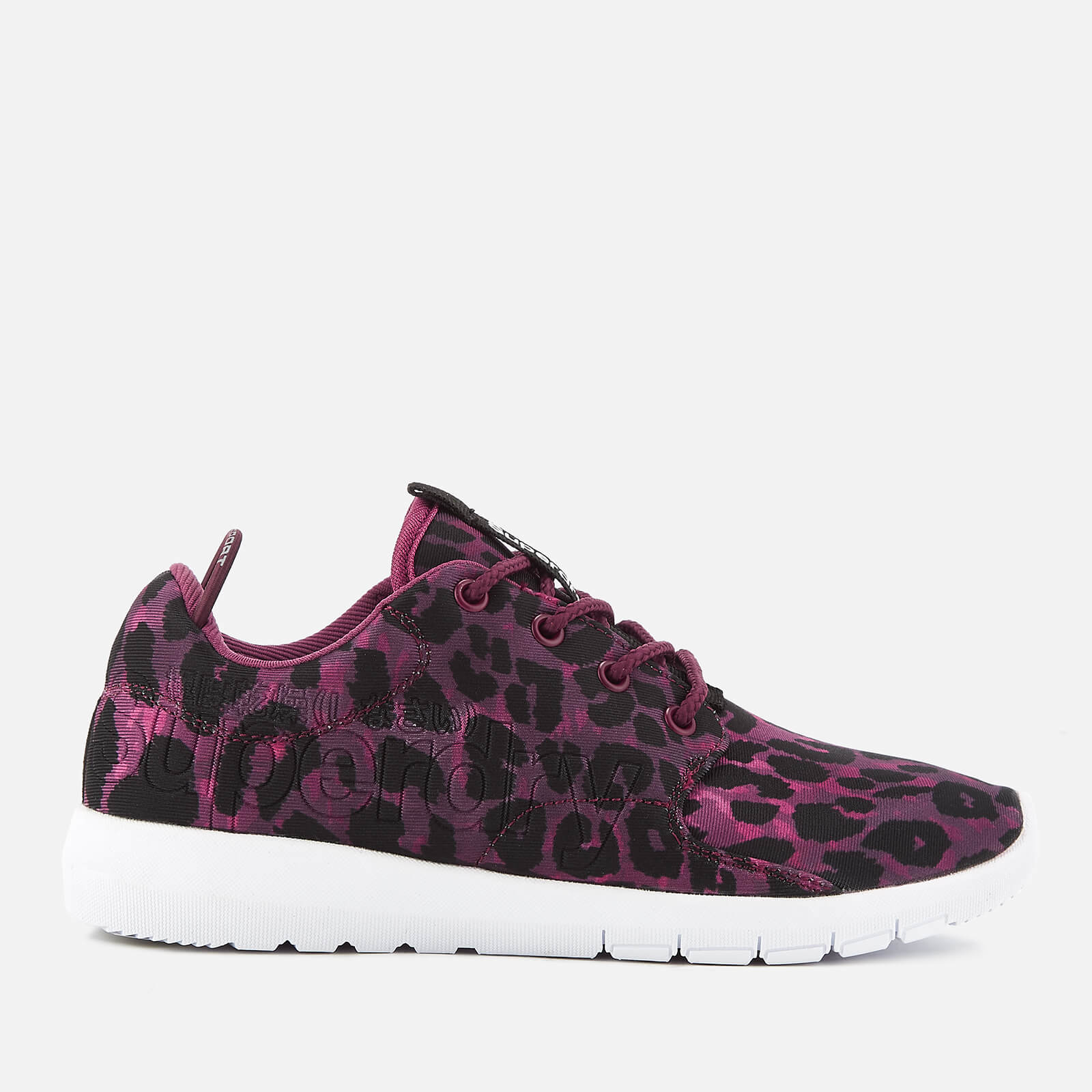 superdry leopard print trainers