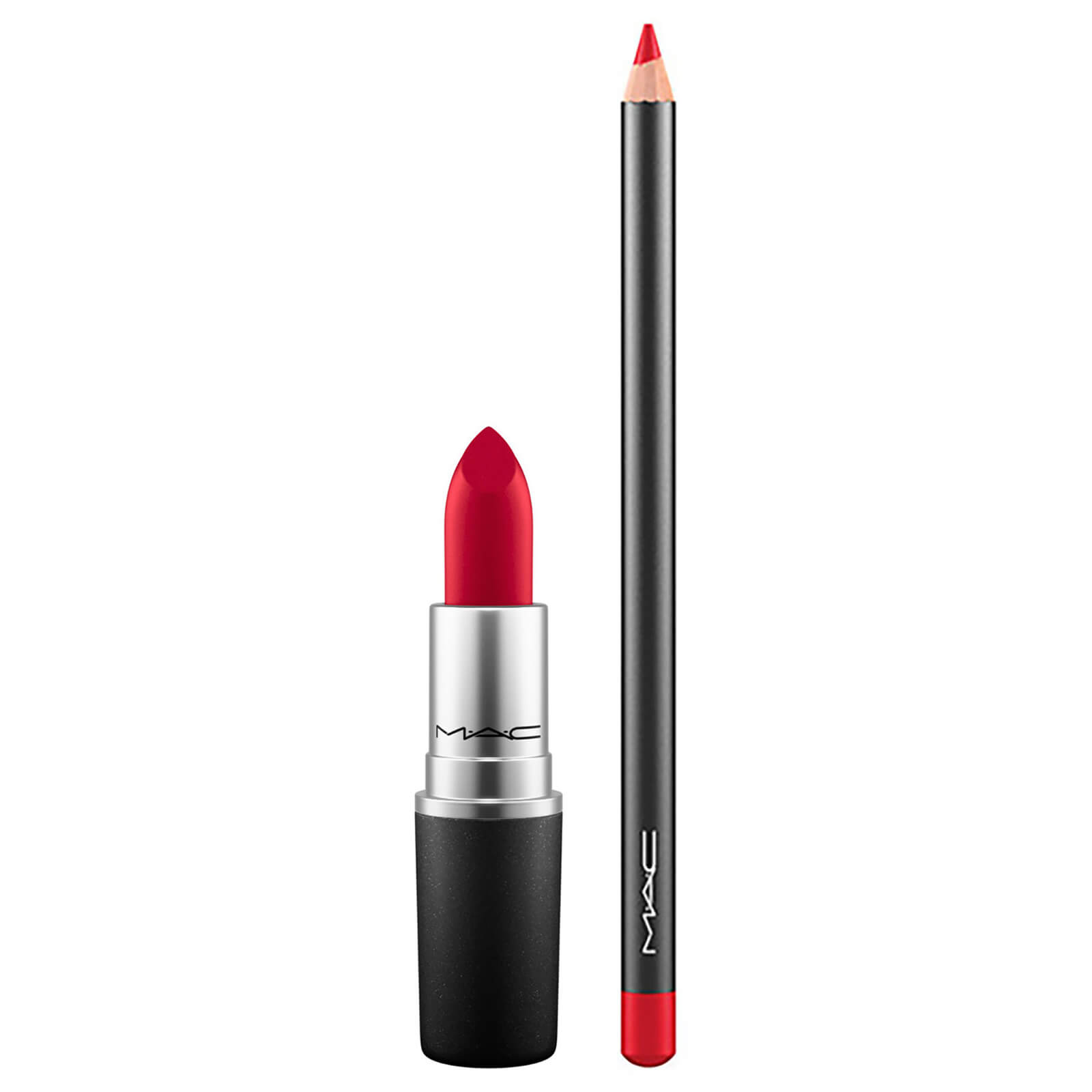 MAC Lip Duo - Ruby Woo/Ruby Woo - LOOKFANTASTIC