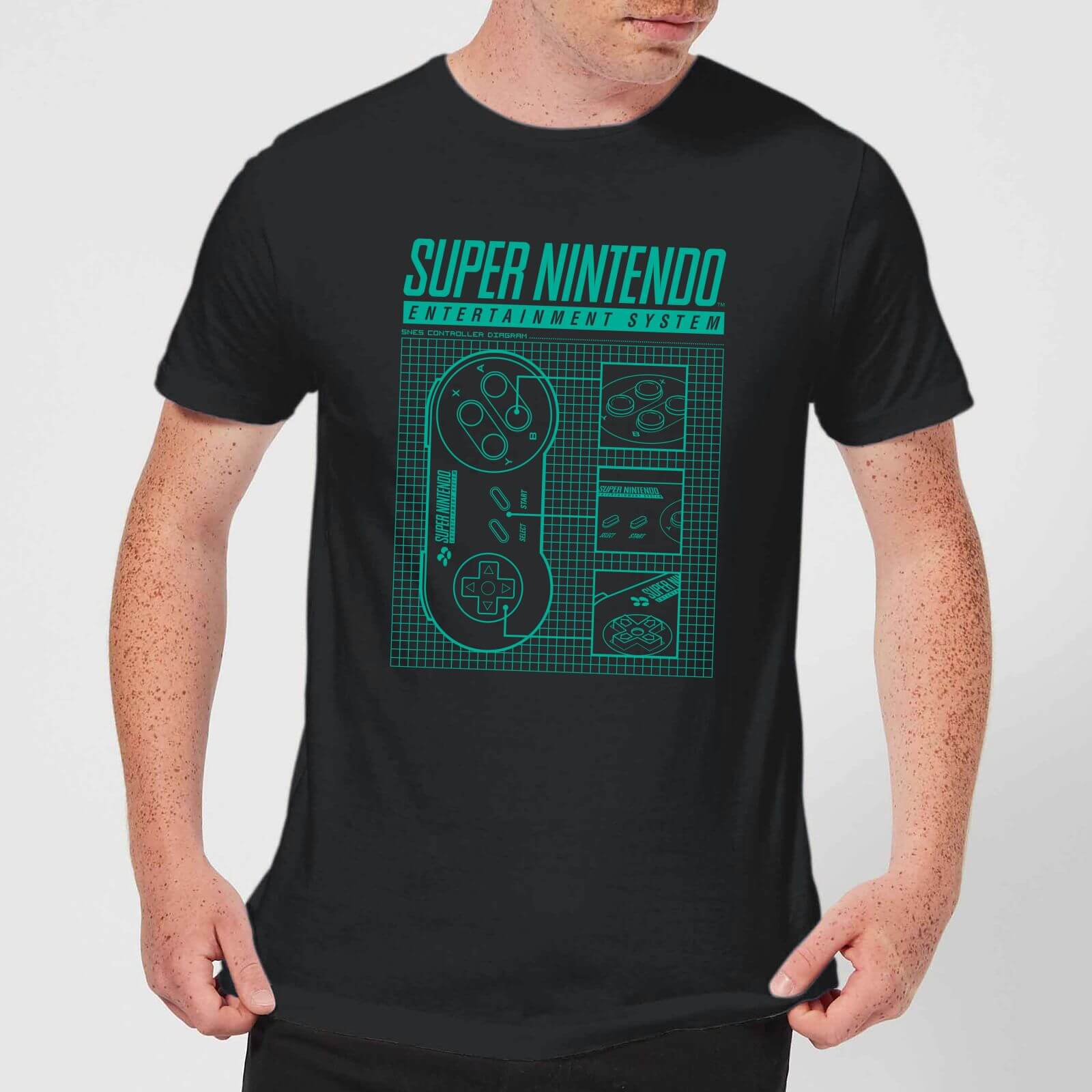 T shirt super nintendo clearance
