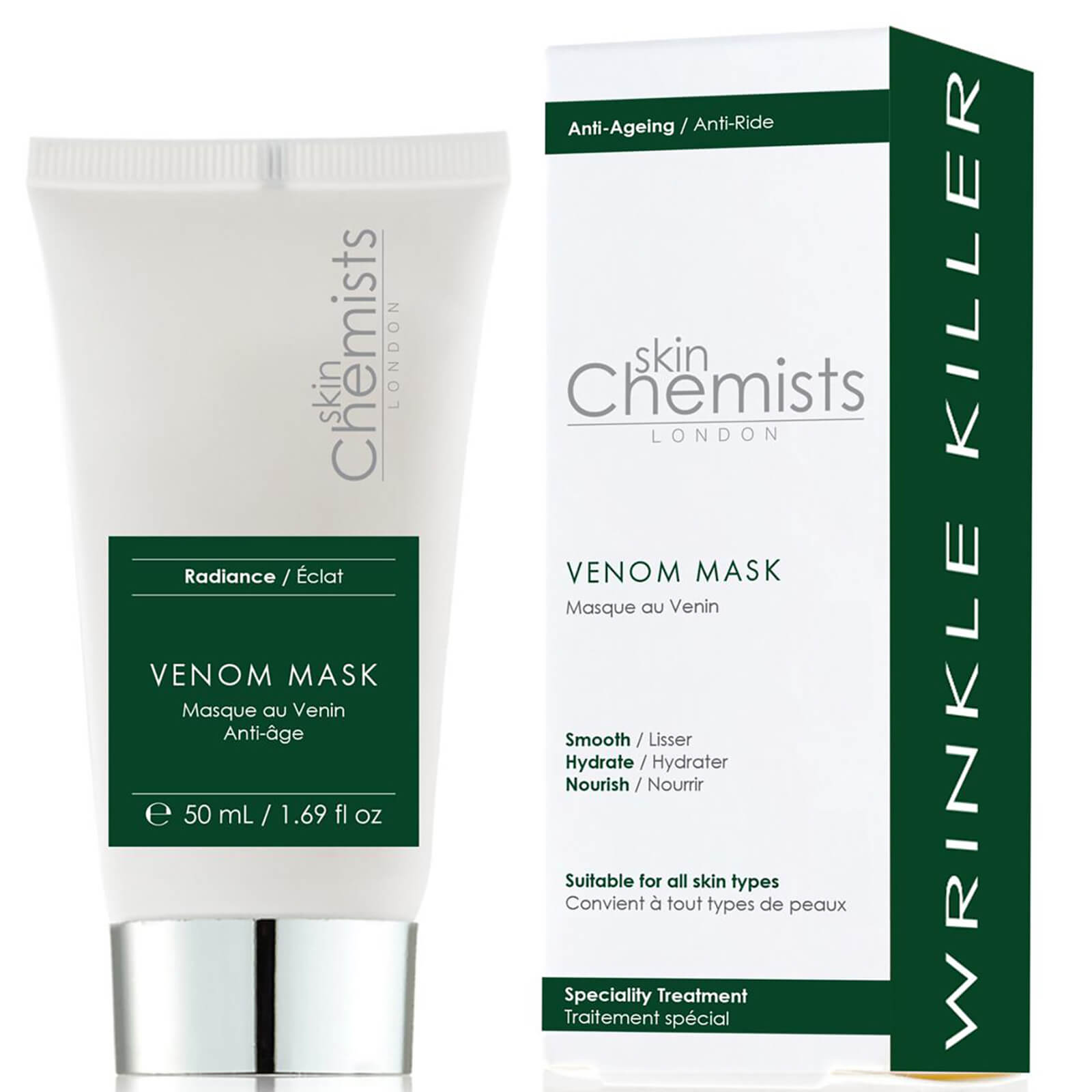 Skinchemists ロンドン アンチエイジング ヴェノム マスク 50ml Skinchemists ロンドン アンチエイジング ヴェノム マスク 50ml