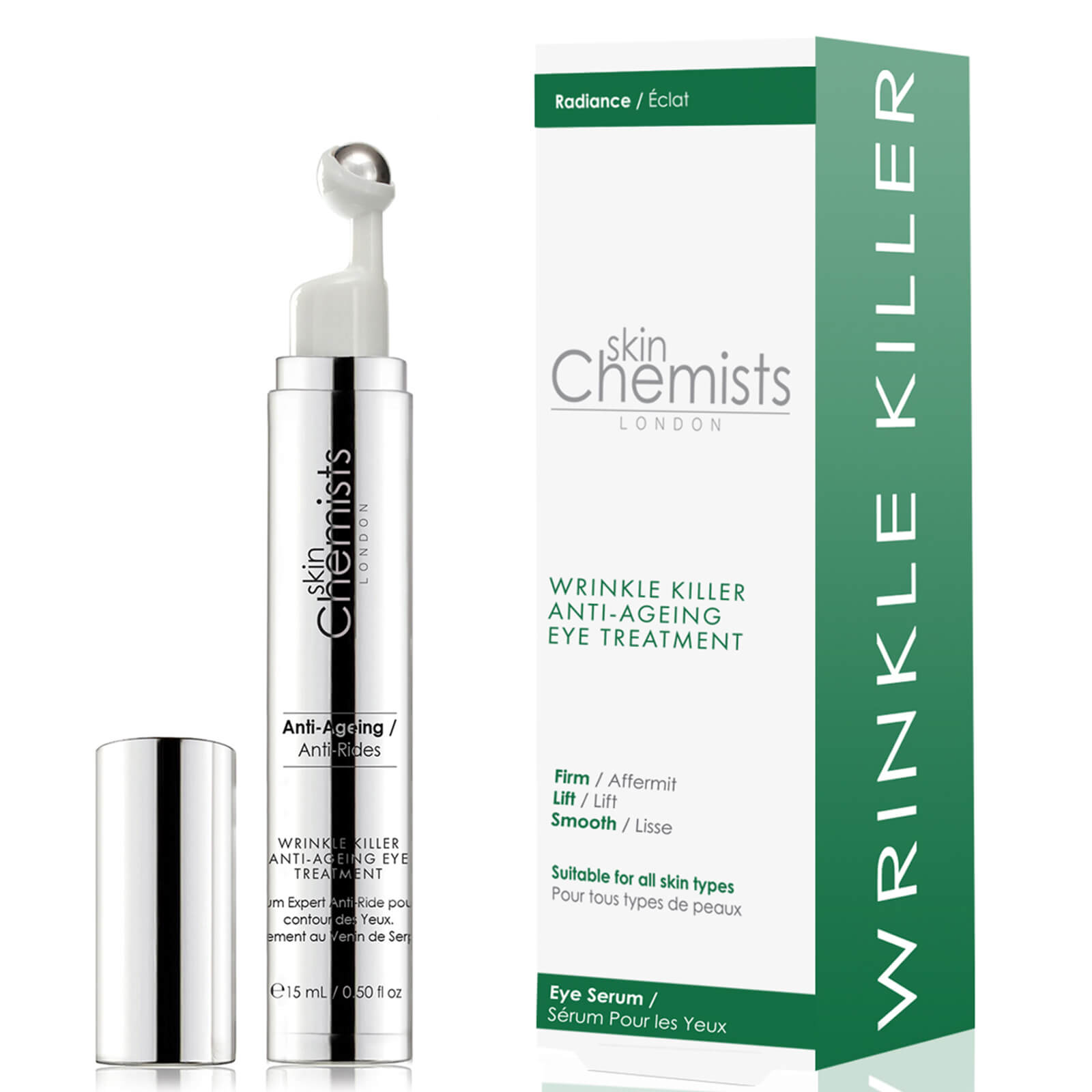 Skinchemists ロンドン リンクル キラー アンチエイジング アイ トリートメント 15ml Skinchemists ロンドン リンクル キラー アンチエイジング アイ トリートメント 15ml