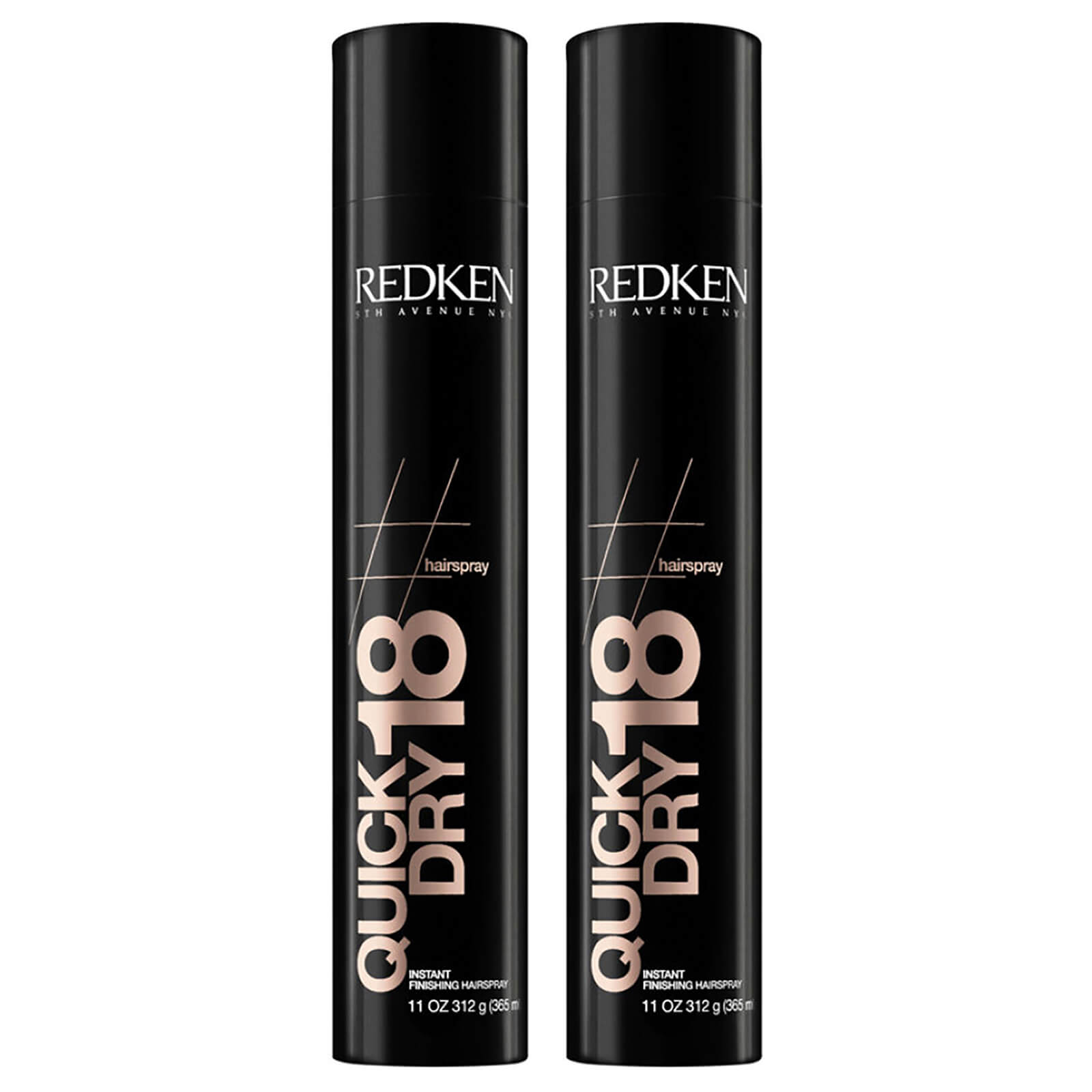 Redken Quick Dry 18 Instant Finishing Hairspray Duo Lookfantastic