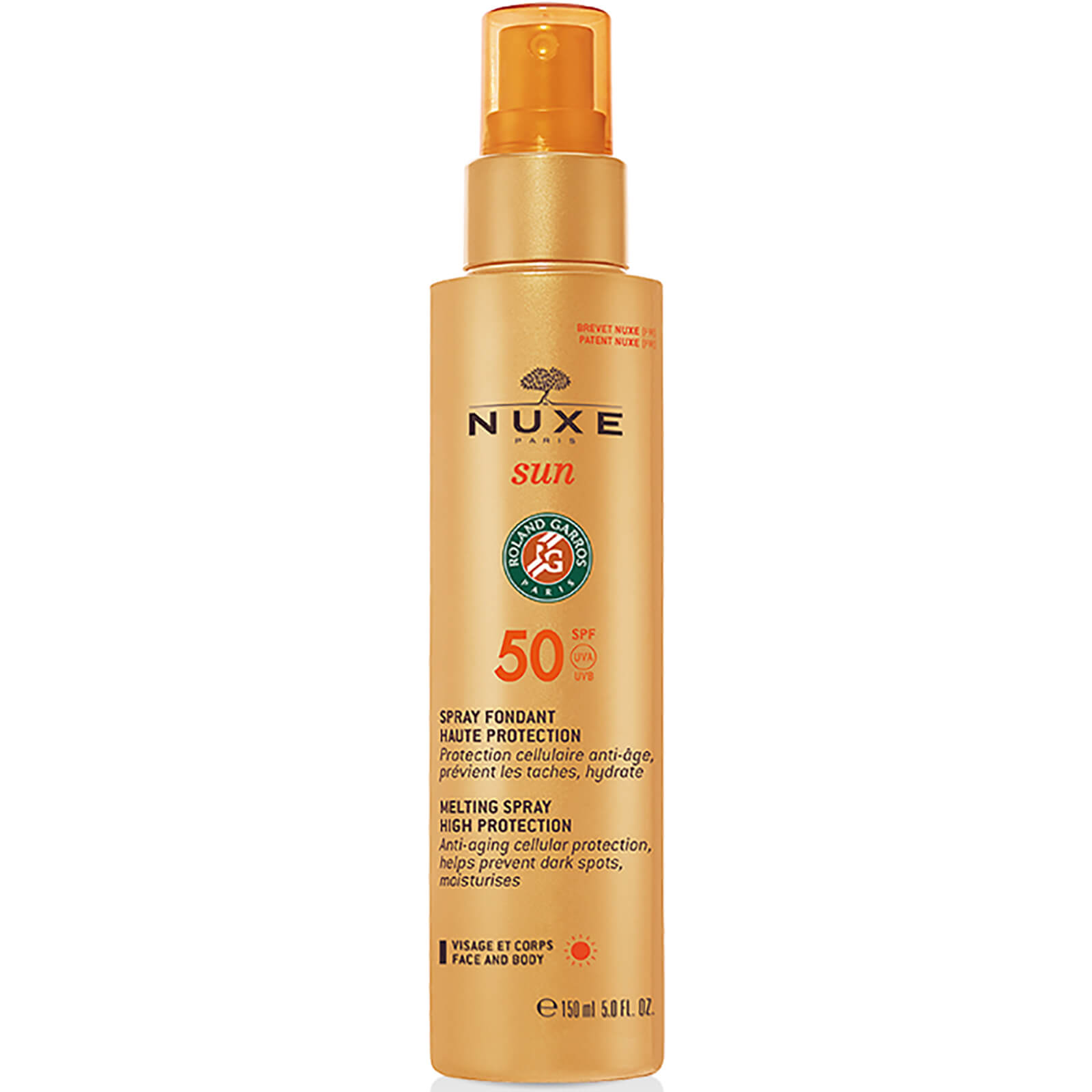 nuxe face sun cream