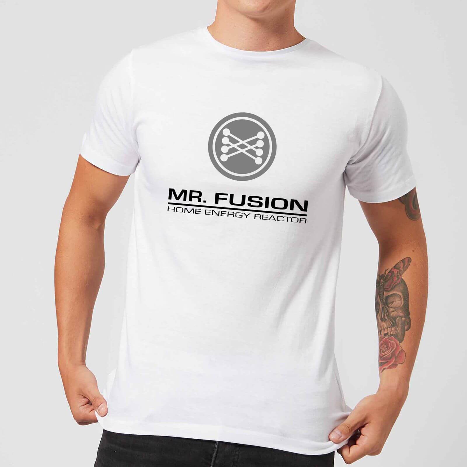 Back To The Future Mr Fusion T Shirt White Clothing Zavvi Uk Alchemist of steel) is a japanese shōnen manga series written and illustrated by hiromu arakawa. back to the future mr fusion t shirt white