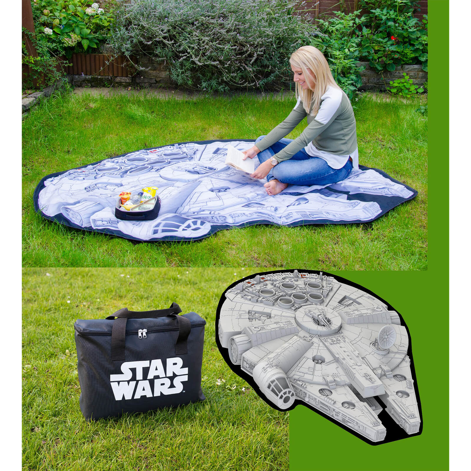 millenium falcon rug