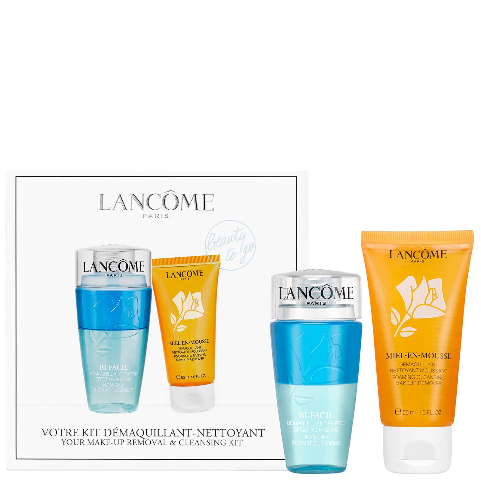 lancome face wash set