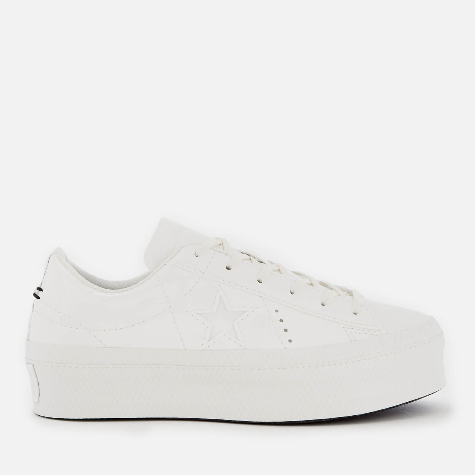 converse one star platform trainers