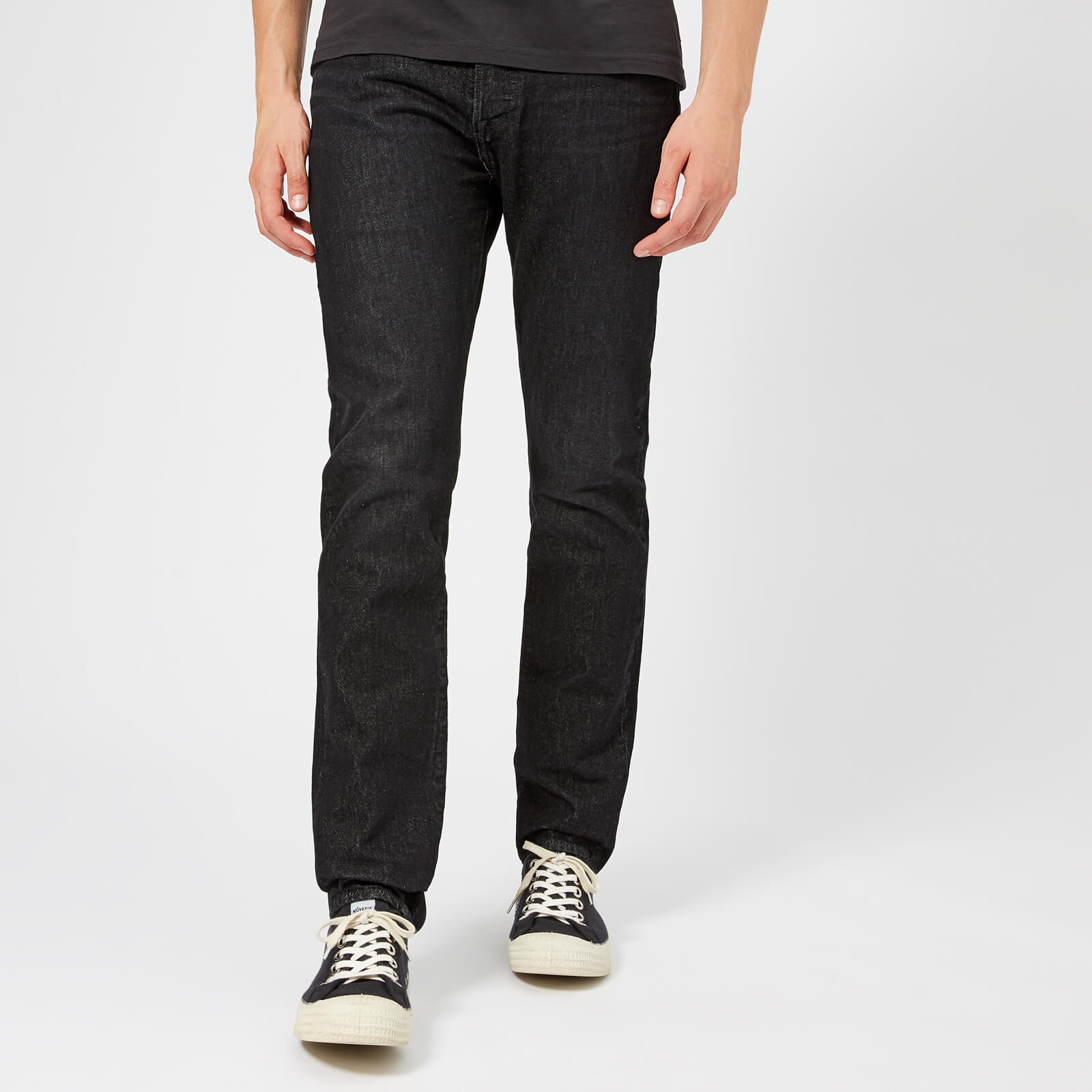 black skinny levis mens