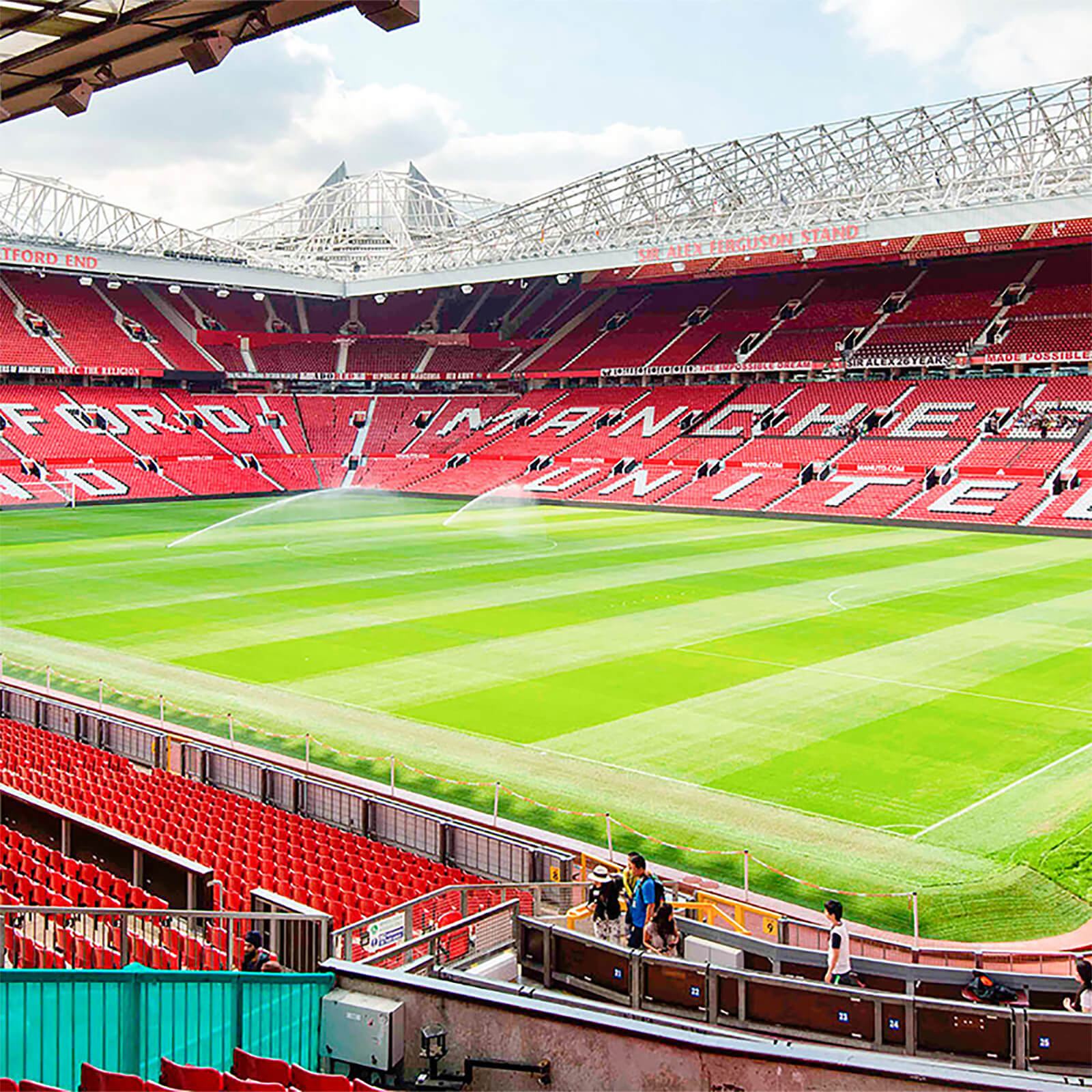 Manchester United Football Club Stadium Tour with Meal in the Red Café ...