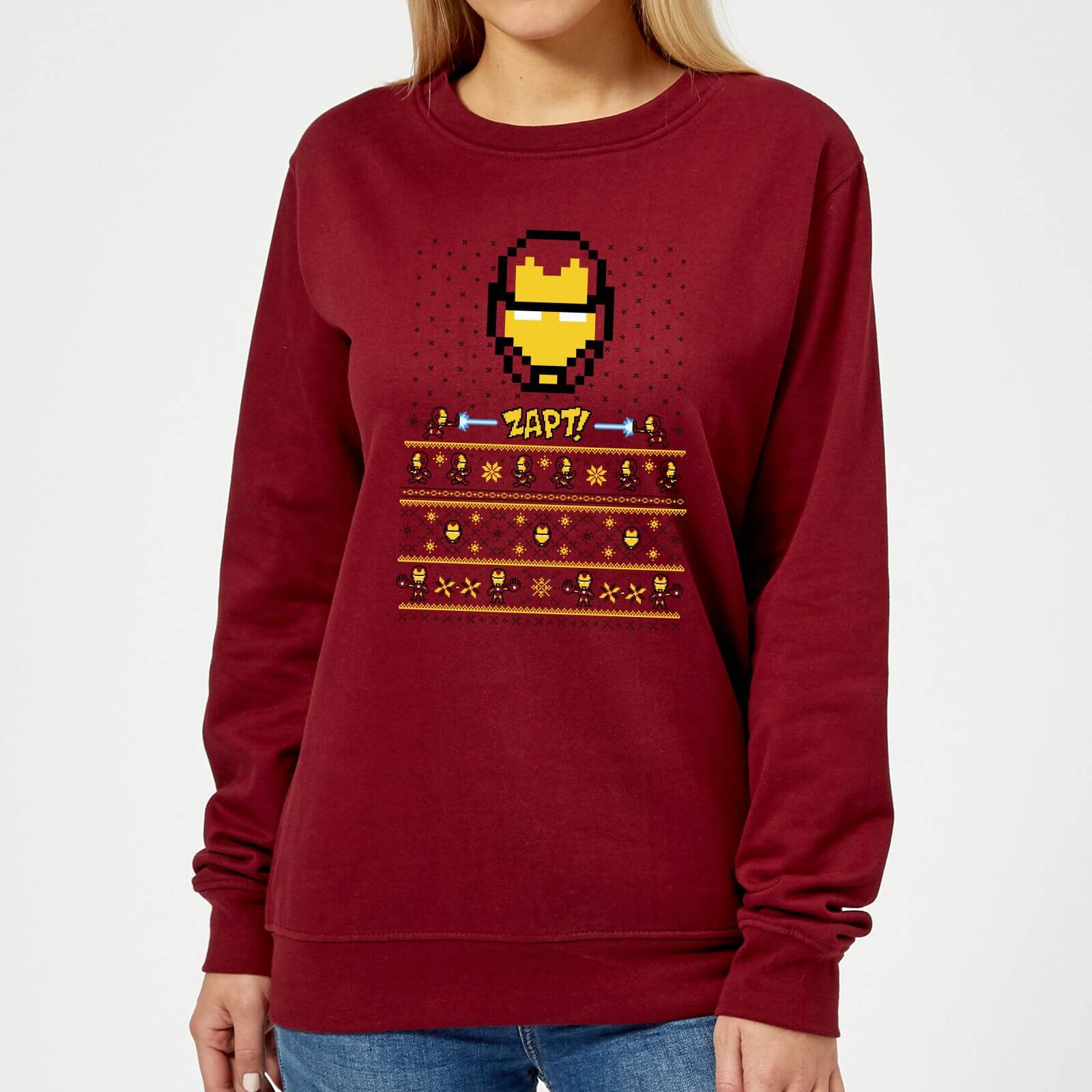 iron man christmas sweater