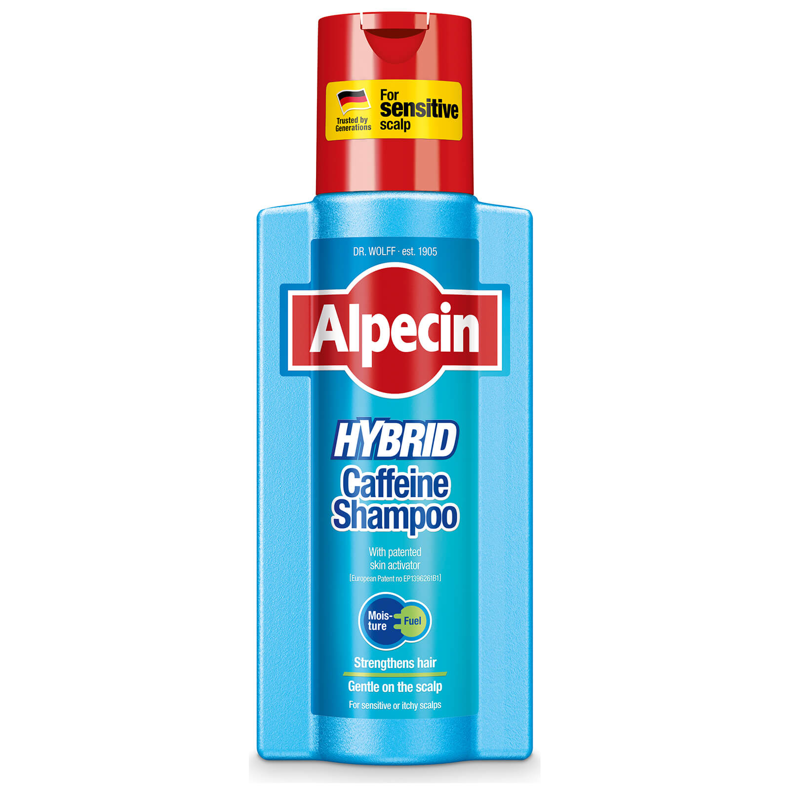 alpecin hybrid caffeine shampoo 250ml