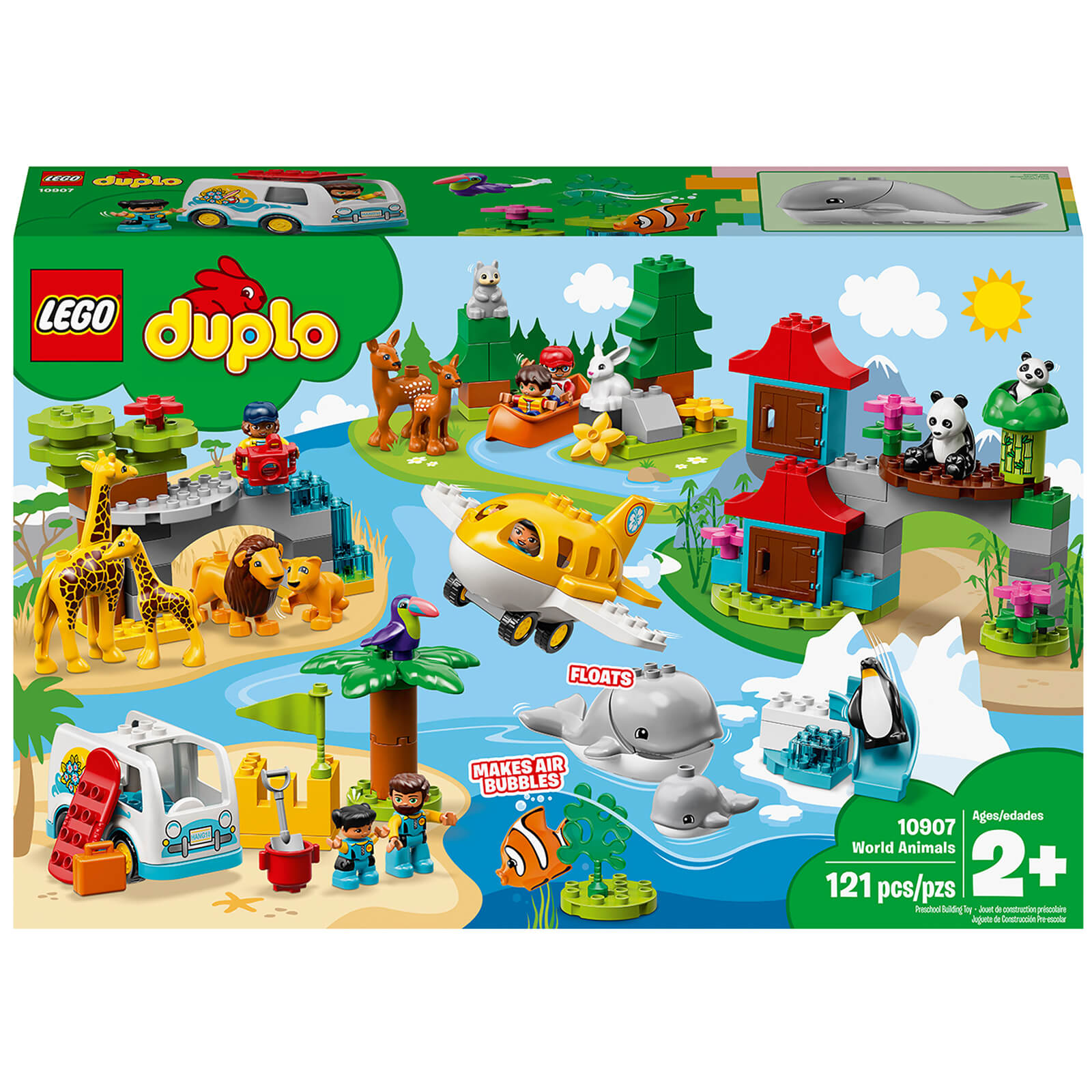 duplo town world animals