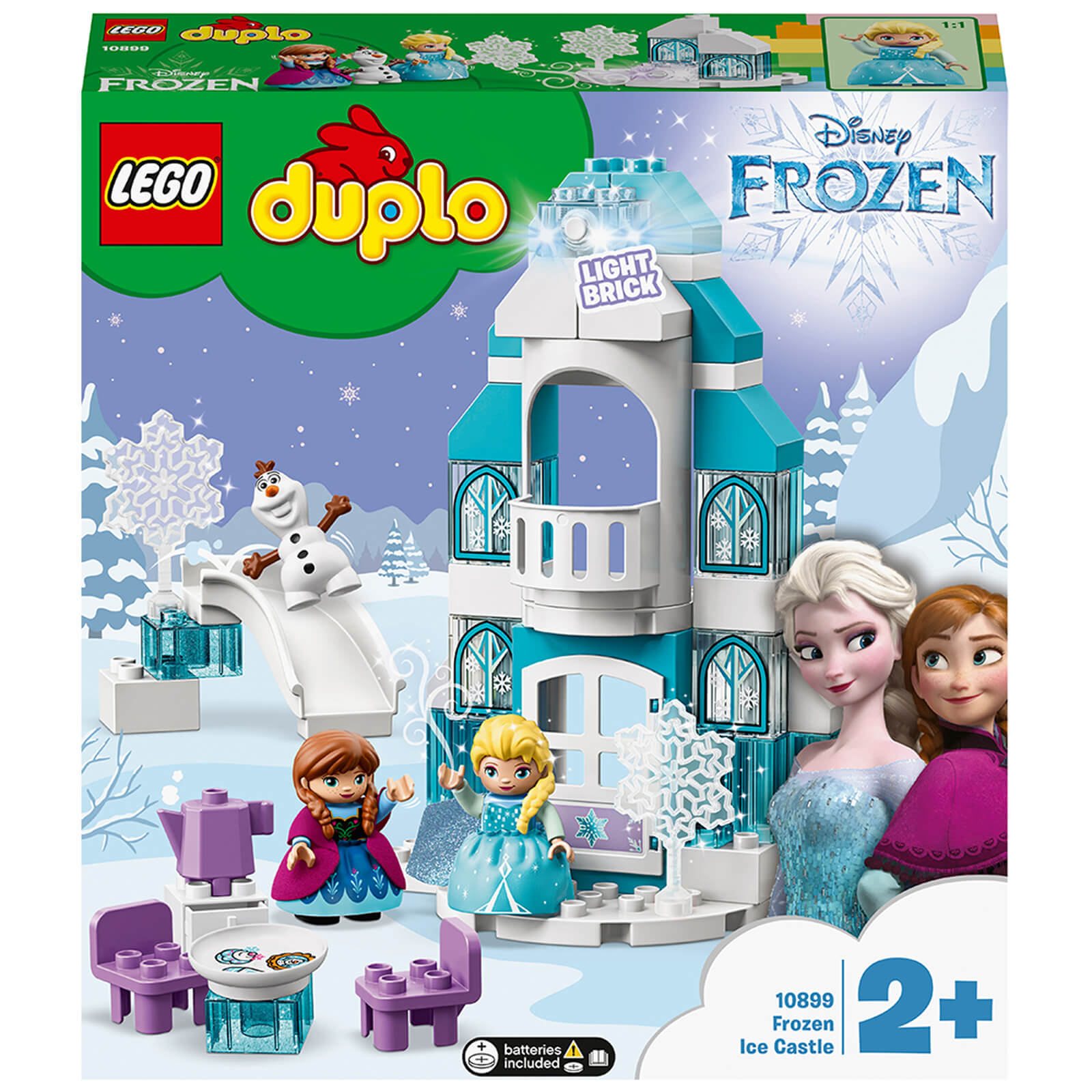 lego frozen castle duplo