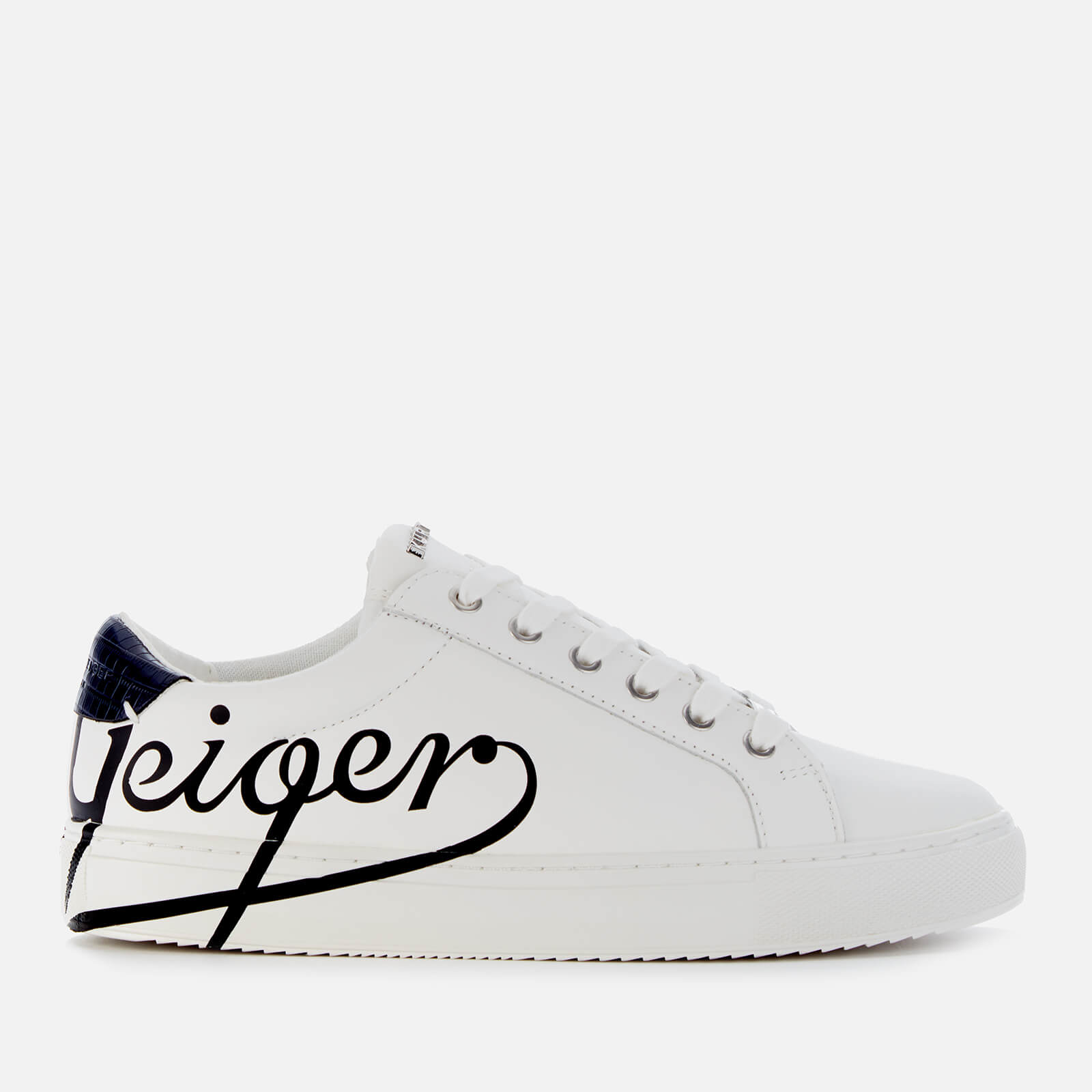 kurt geiger white trainers womens