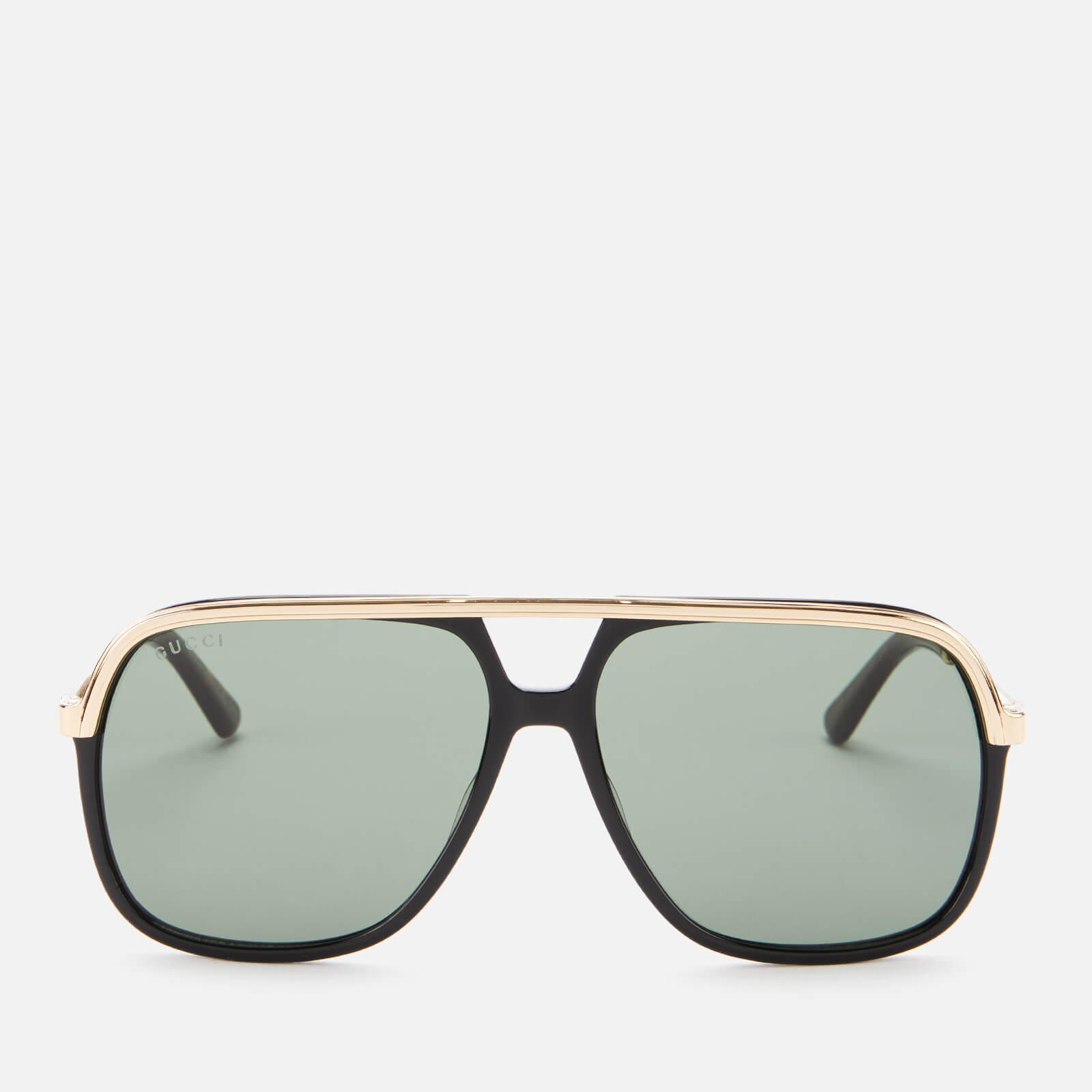 gucci men's aviator acetate sunglasses