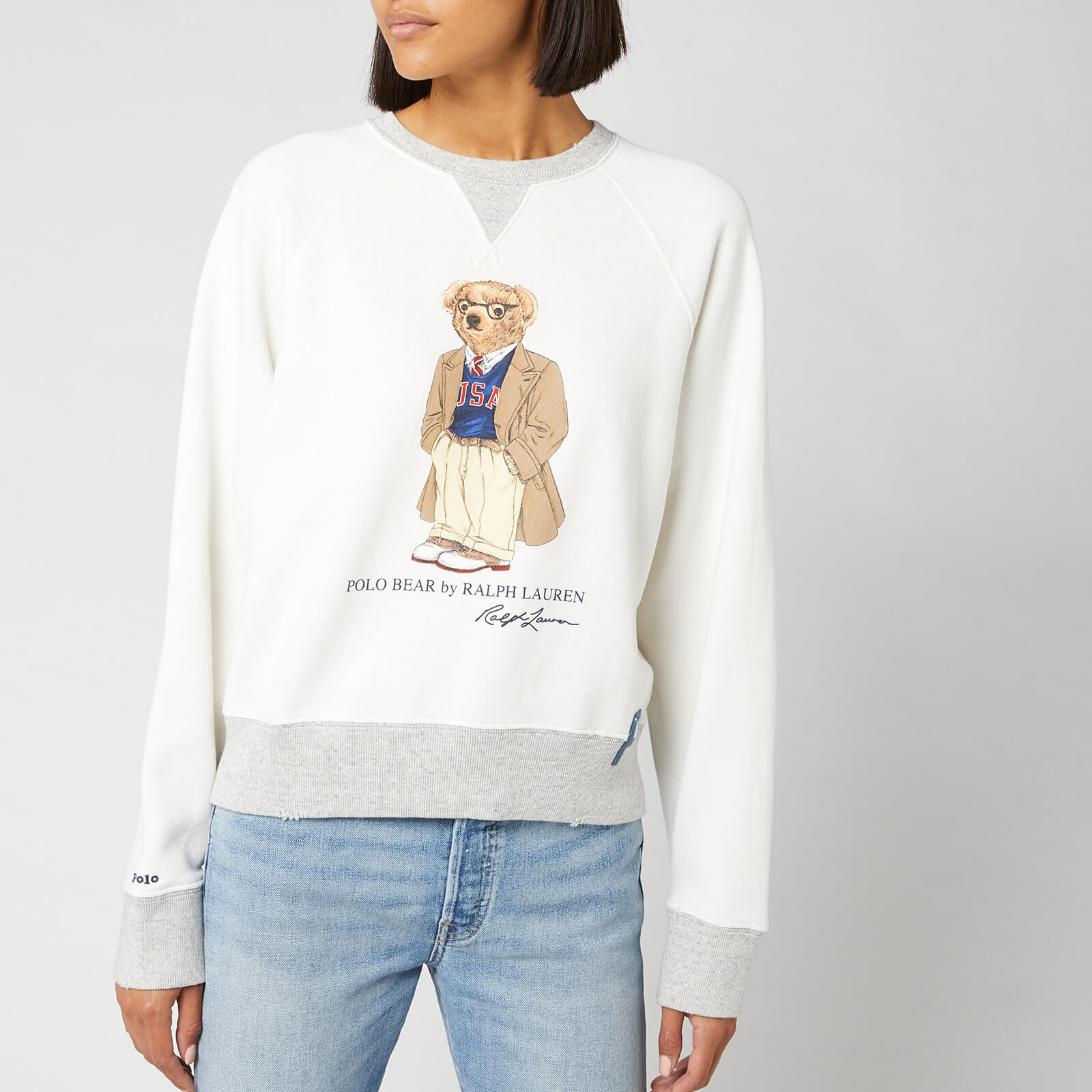 ralph lauren bear sweatshirt womens