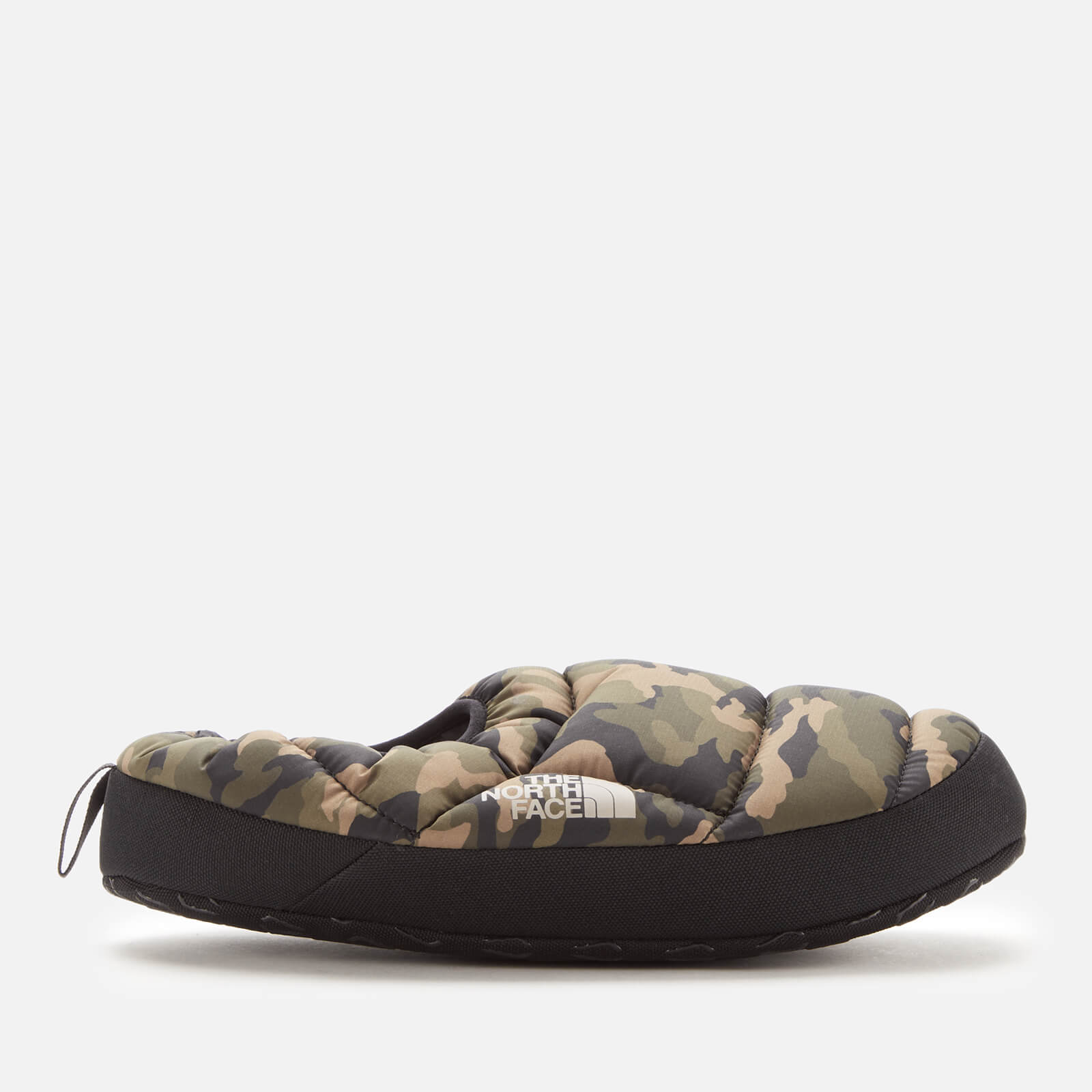 north face camo slippers