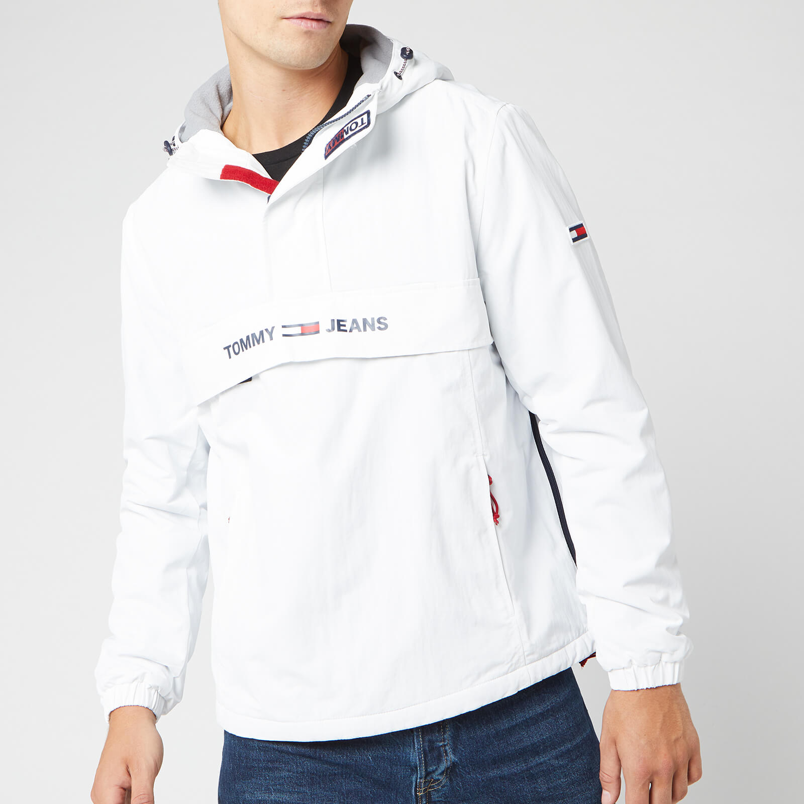 tommy jeans popover jacket