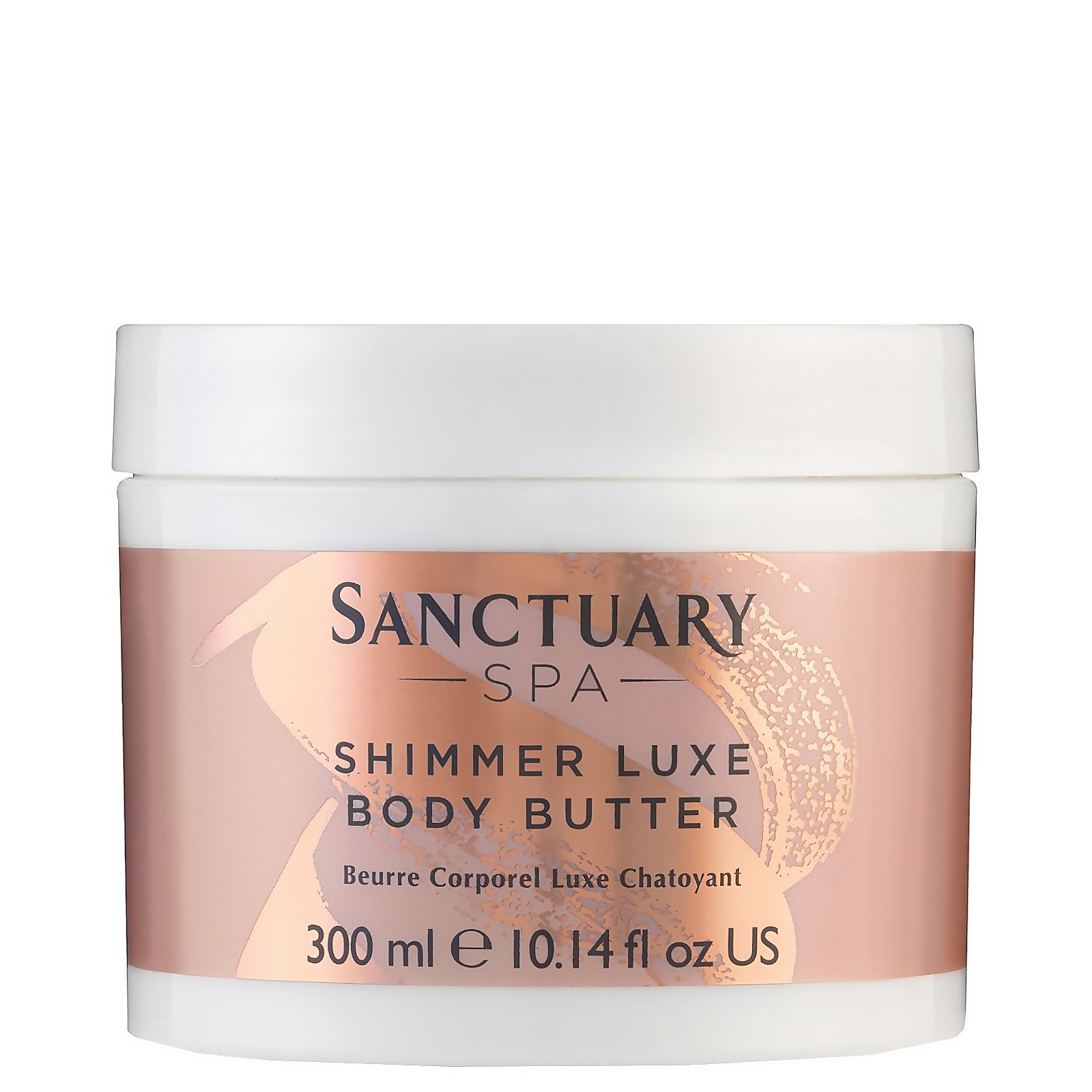 Rose Gold Radiance Shimmer Luxe Body Butter 300ml Sanctuary Spa