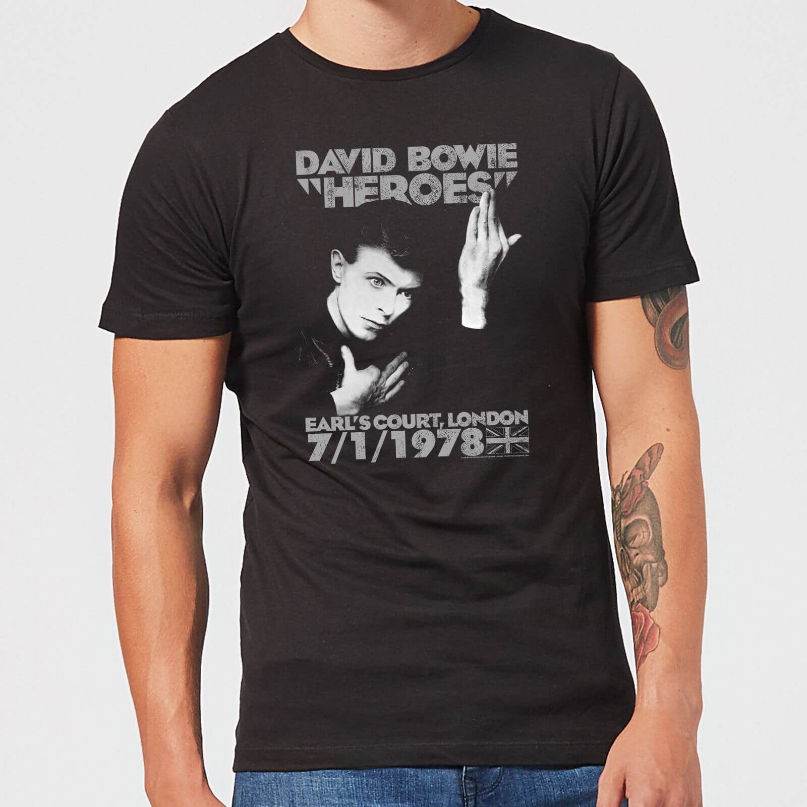 david bowie heroes t shirt