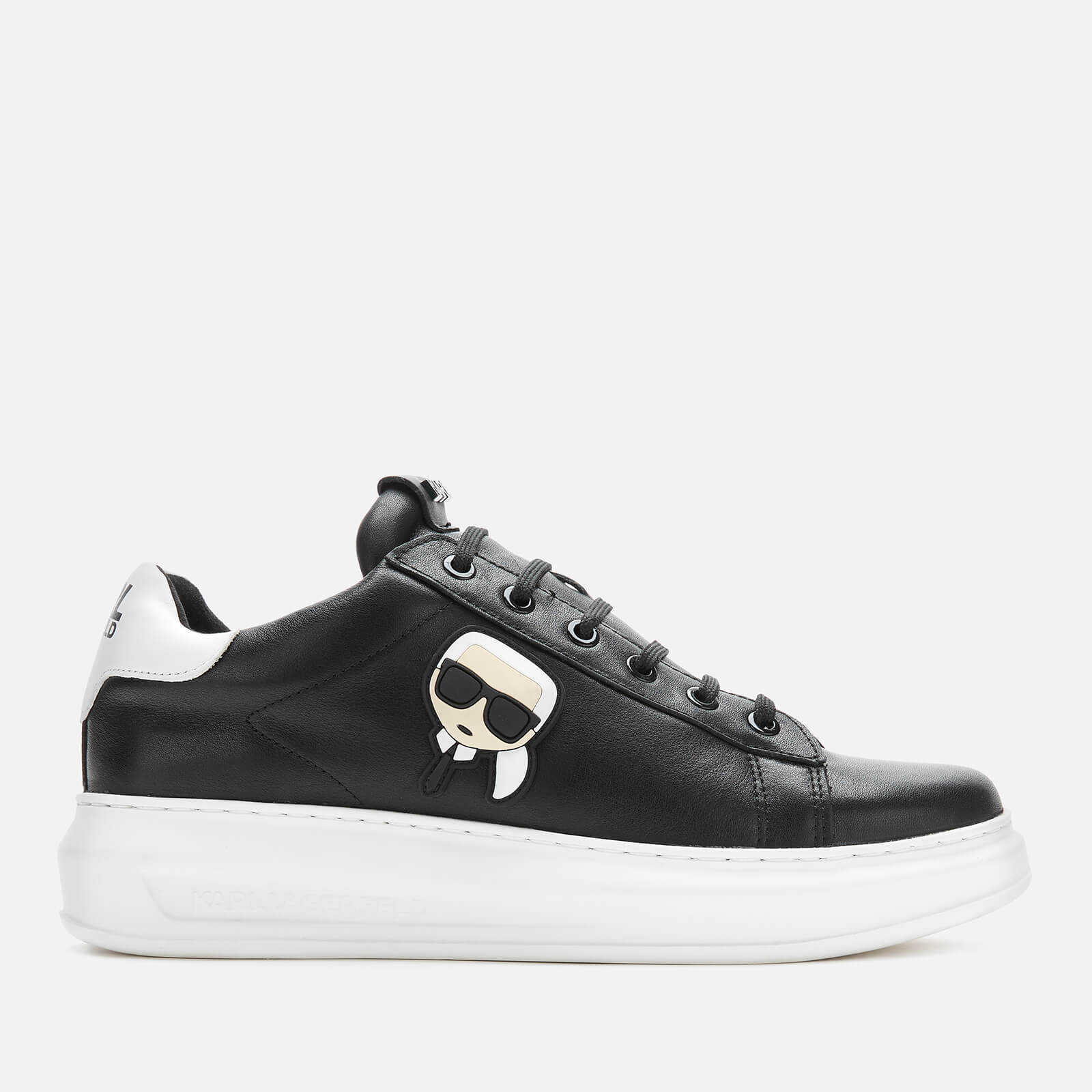 karl lagerfeld black trainers