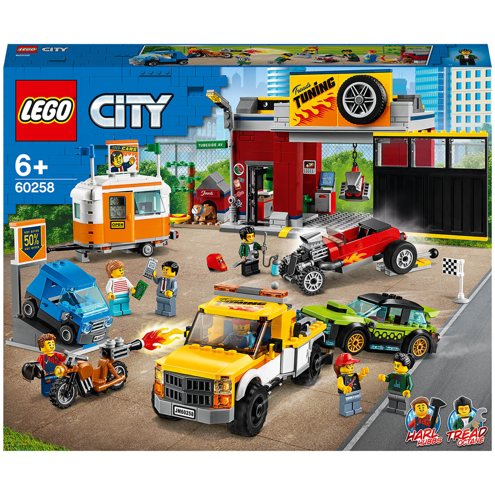 lego city 60258 tuning workshop
