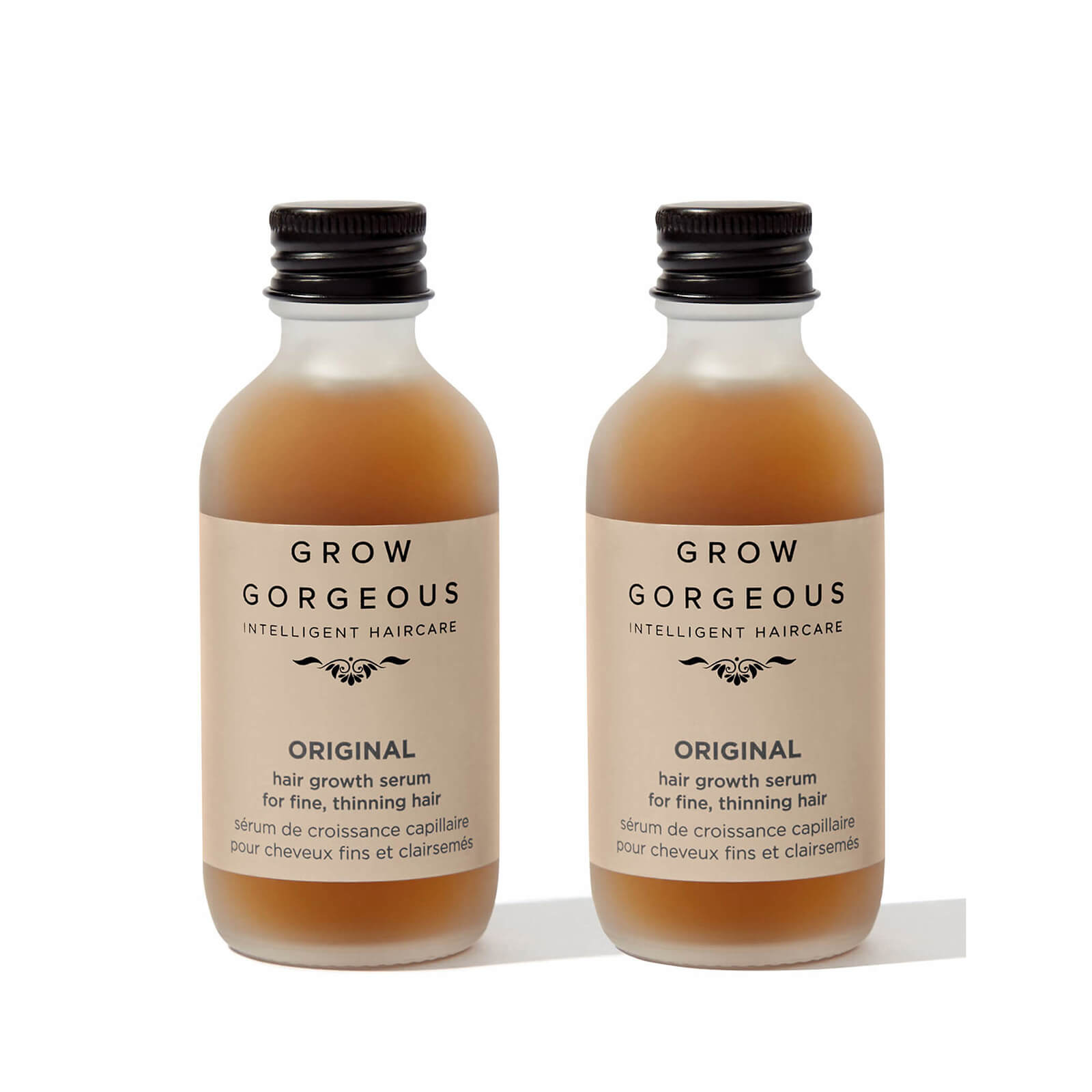 Grow Gorgeous Hair Growth Serum Original Duo 2 x 60ml ...