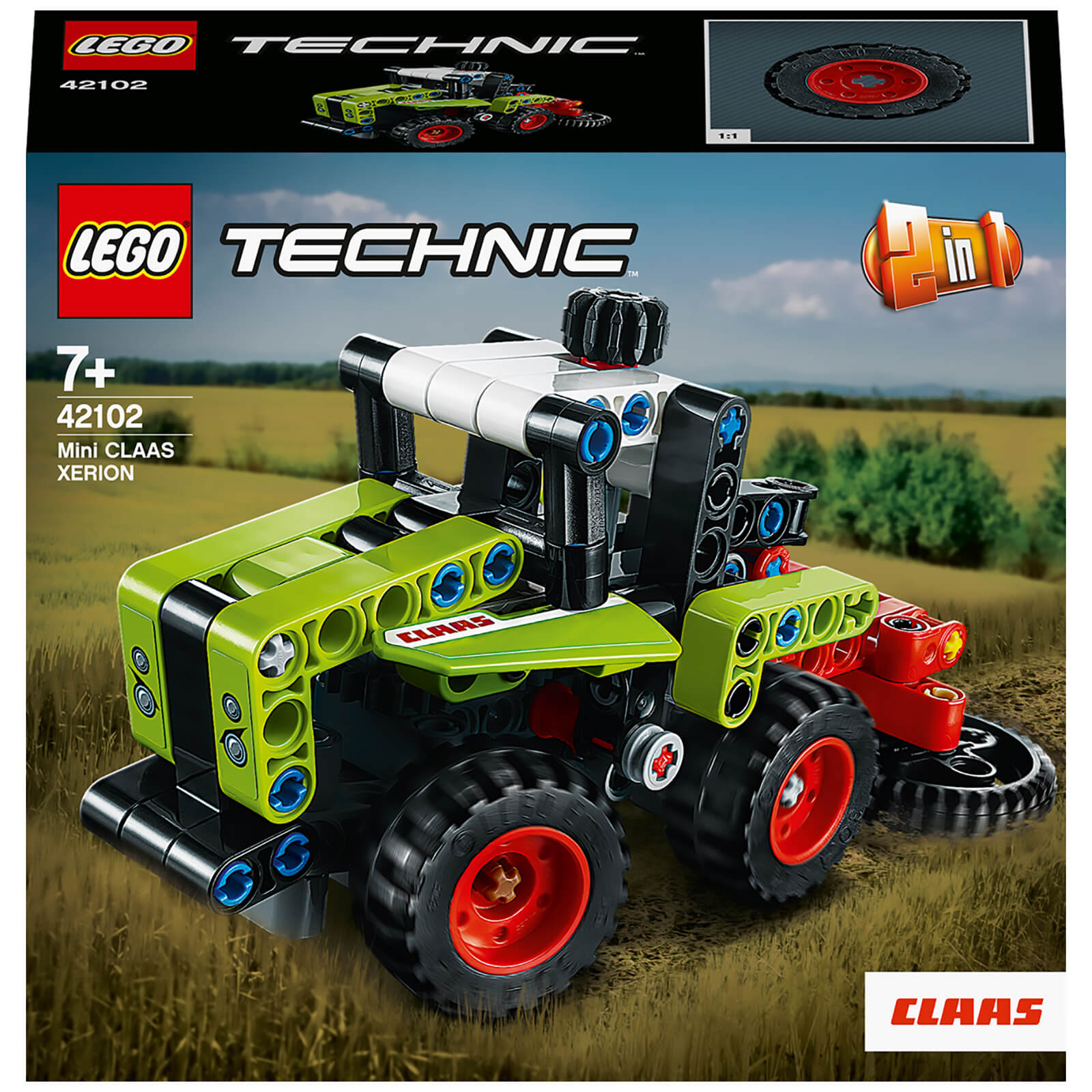 mini claas xerion