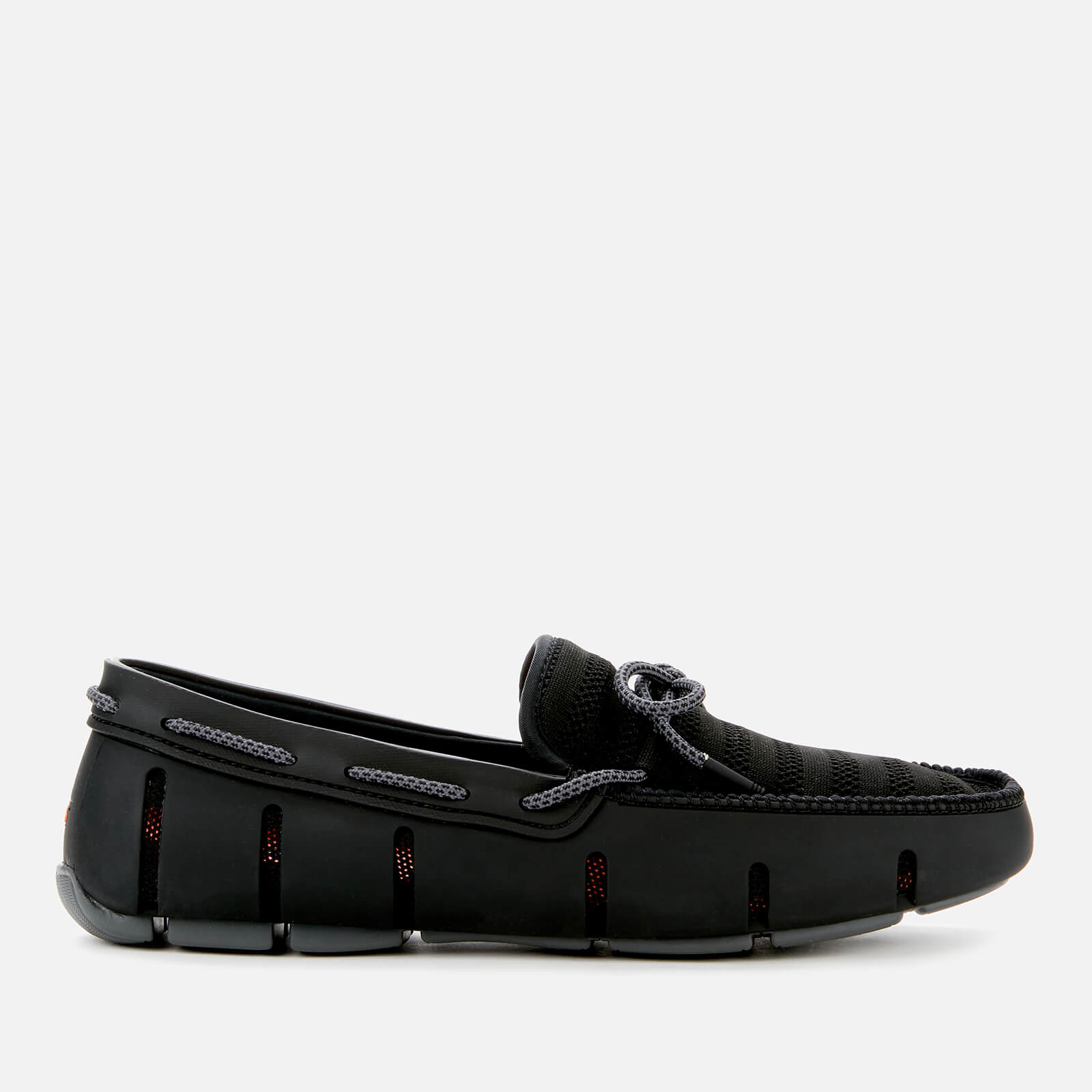 Black lace loafers Clearance