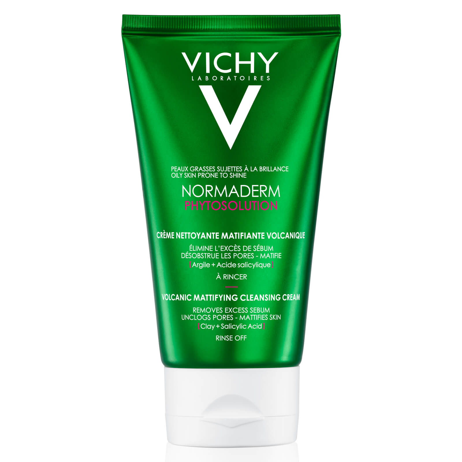 vichy normaderm volcanic mattifying cleansing cream